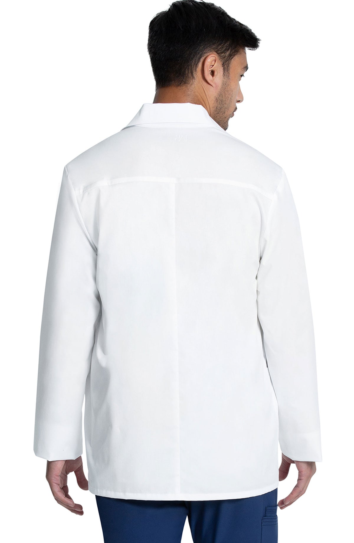 Men's Consultation Short Lab Coat White Cherokee MDF Instruments