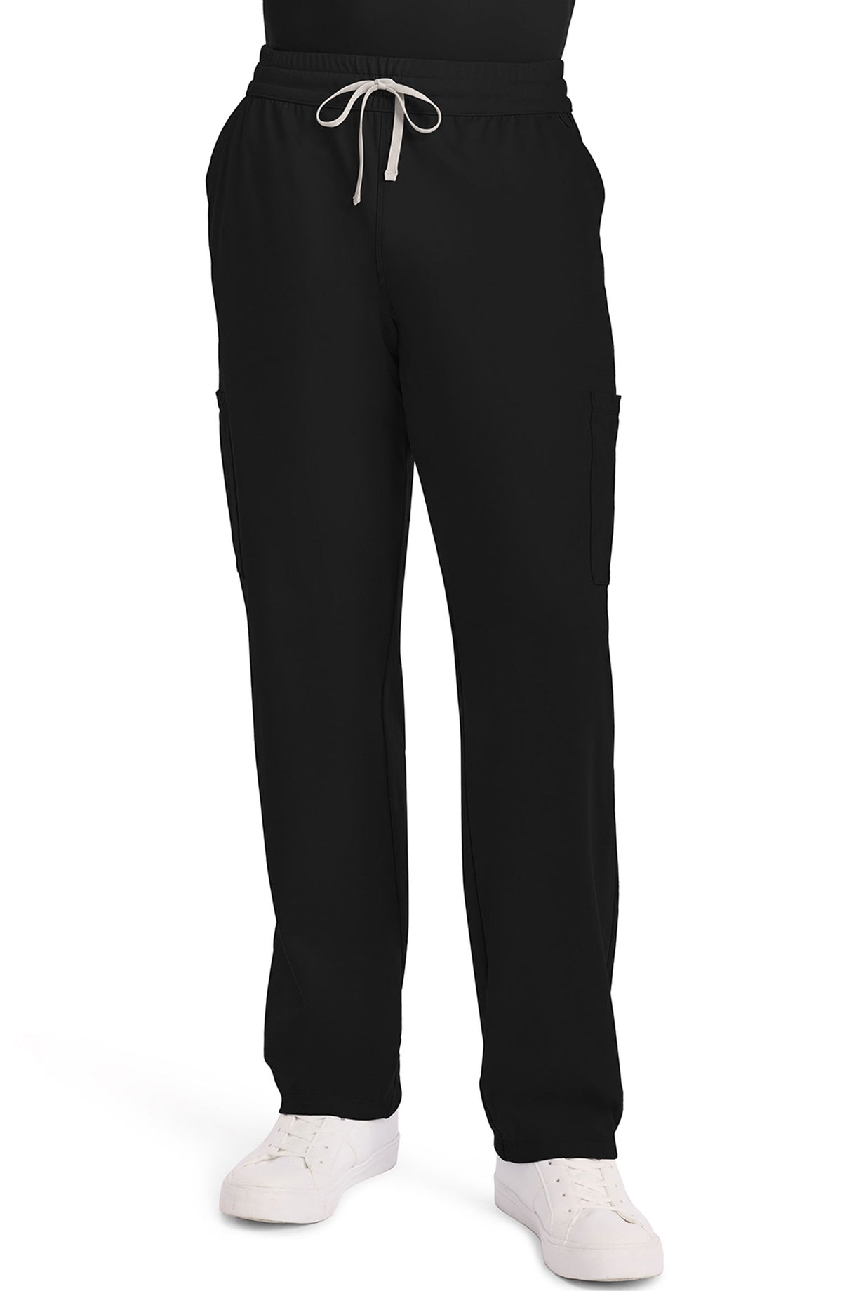 Men's Scrub Pants Straight Leg Black Cherokee Achieve MDF Instruments CK036
