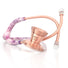 Stethoscope MDF Instruments ProCardial Titanium Cardiology Pink Galaxy Print Orion Nebula Rose Gold Pink Stethoscopes