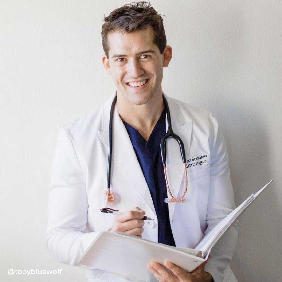 Stethoscope MDF Instruments MD One Adult Dual Head Rose Gold and Black