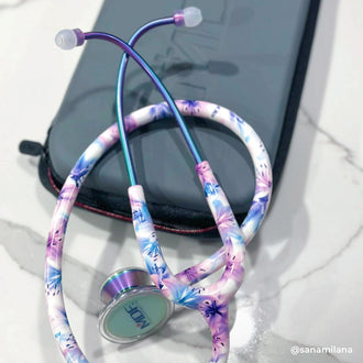 Stethoscope MDF Instruments MD One Epoch Titanium Flower Print Monet and Kaleidoscope