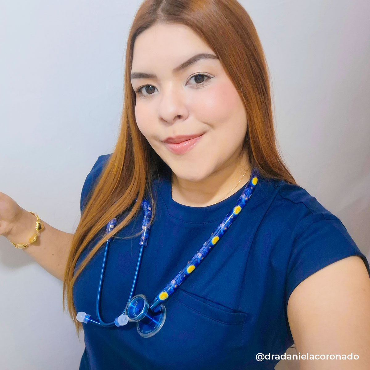 Blue Stethoscope MDF Instruments ProCardial Titanium Cardiology Mprint Go Van Gogh and Capridium