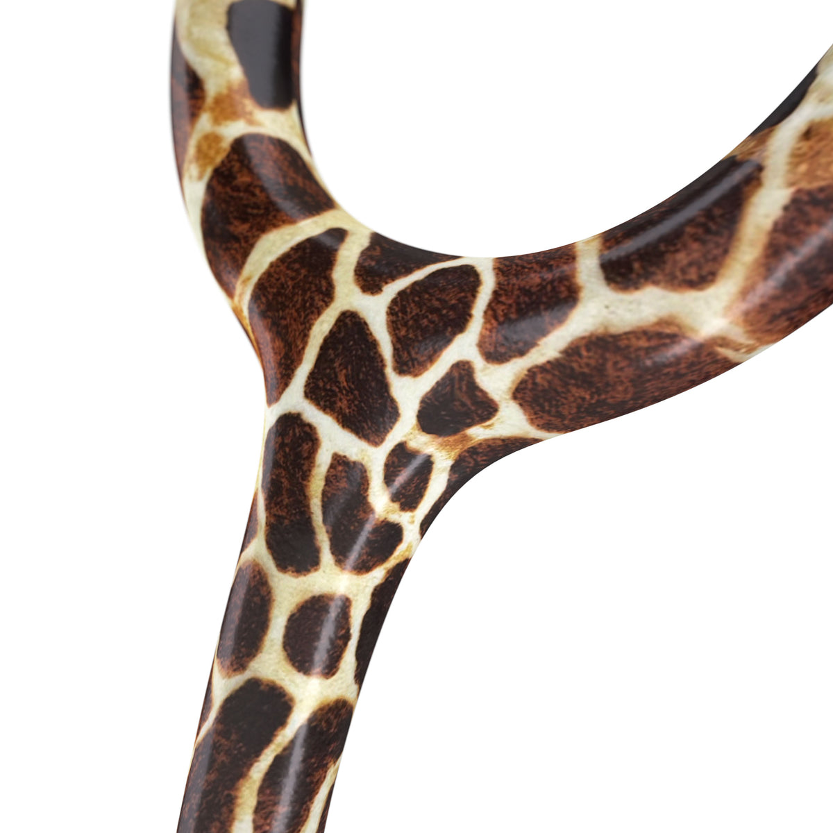 Stethoscope MDF Instruments ProCardial Titanium Mprint Giraffe Print Giraffica and Rose Gold