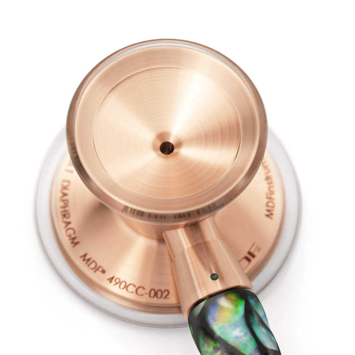 Stethoscope MDF Instruments ProCardial Titanium Cardiology Mermaid Rose Gold Engraving