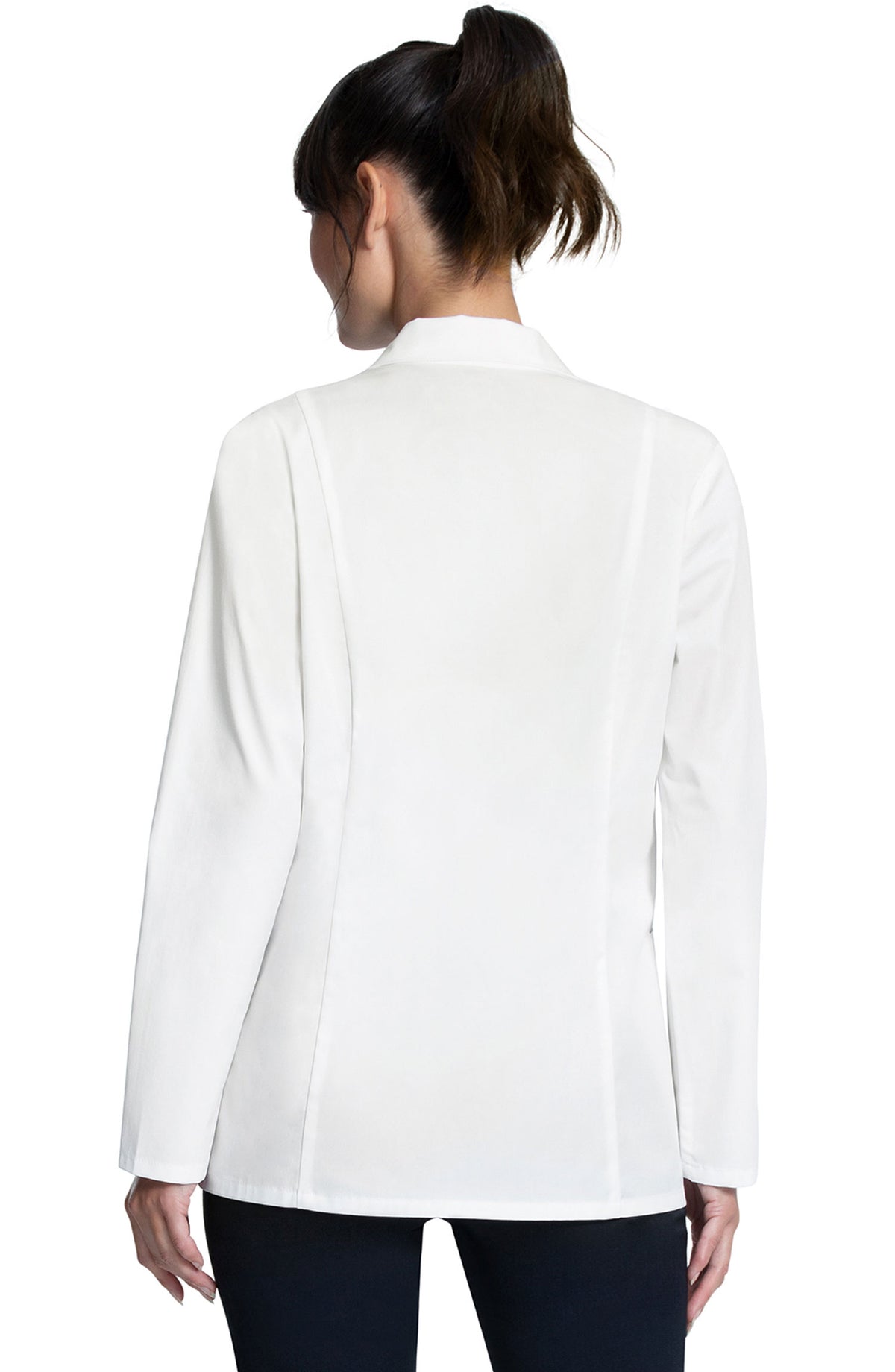 Women's Consultation Short Lab Coat White Cherokee MDF Instruments