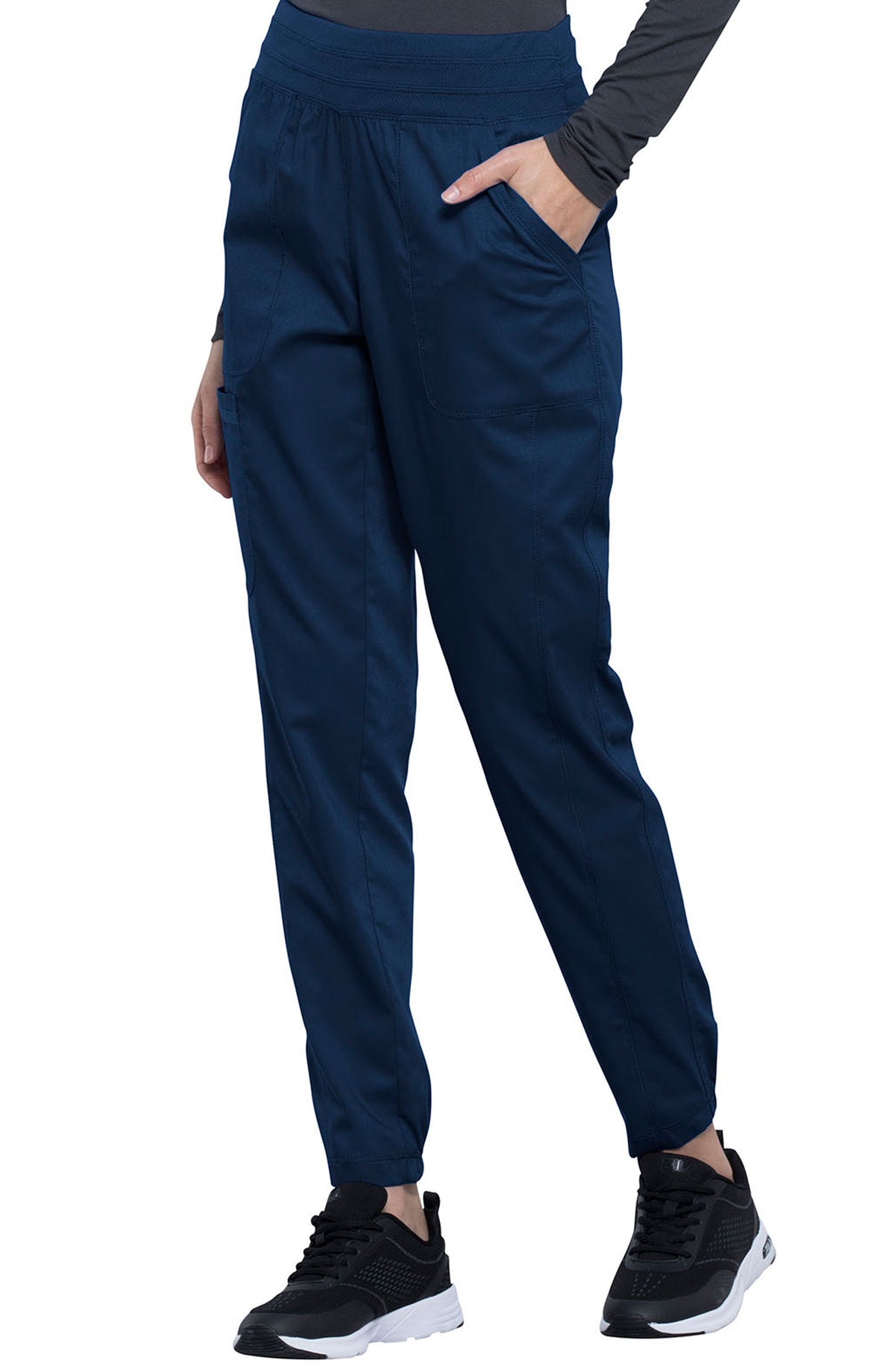 Women's Scrub Pants Joggers Navy Cherokee Workwear Revolution MDF Instruments WW011