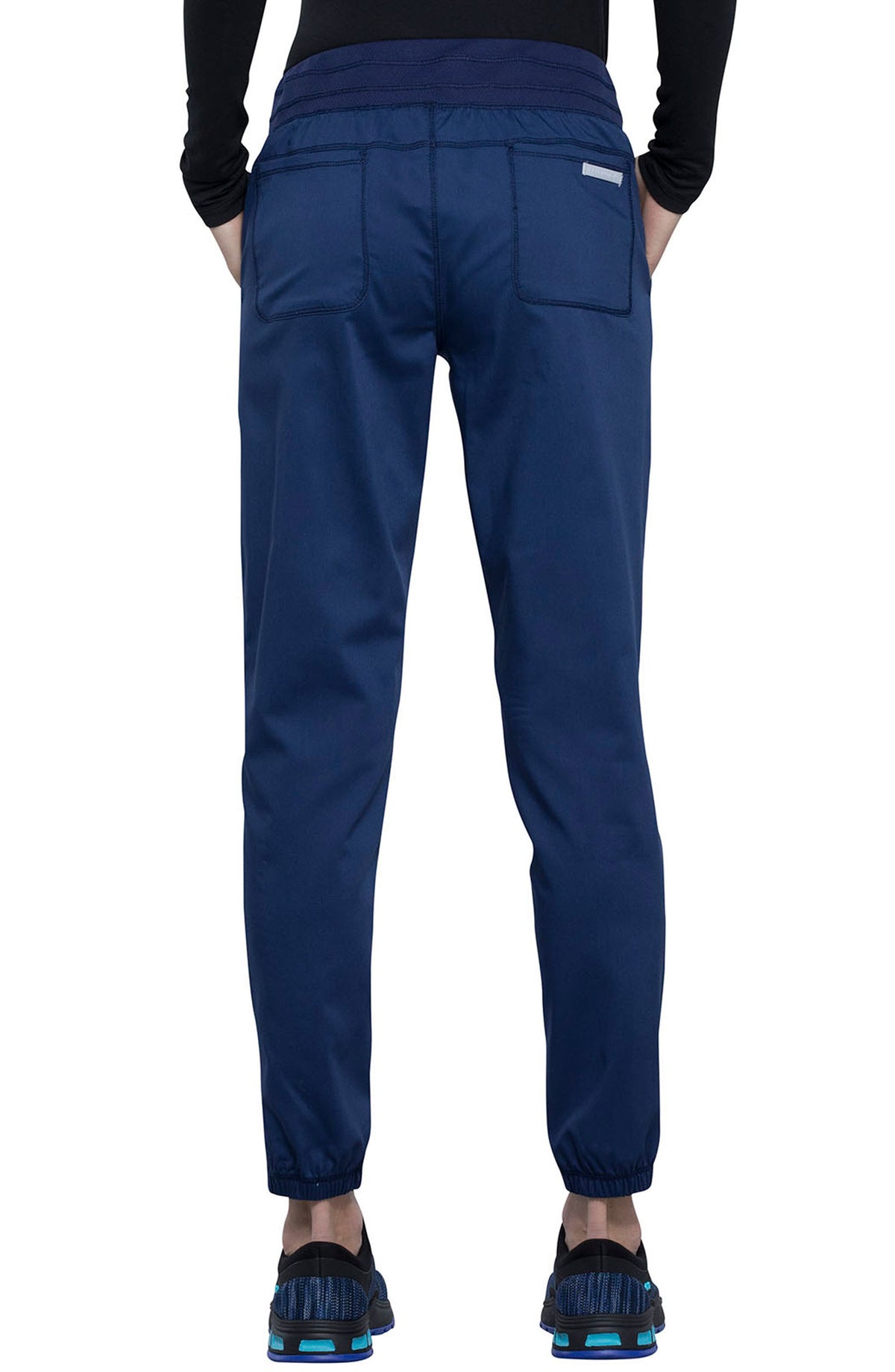 Women's Scrub Pants Joggers Navy Cherokee Workwear Revolution MDF Instruments WW011