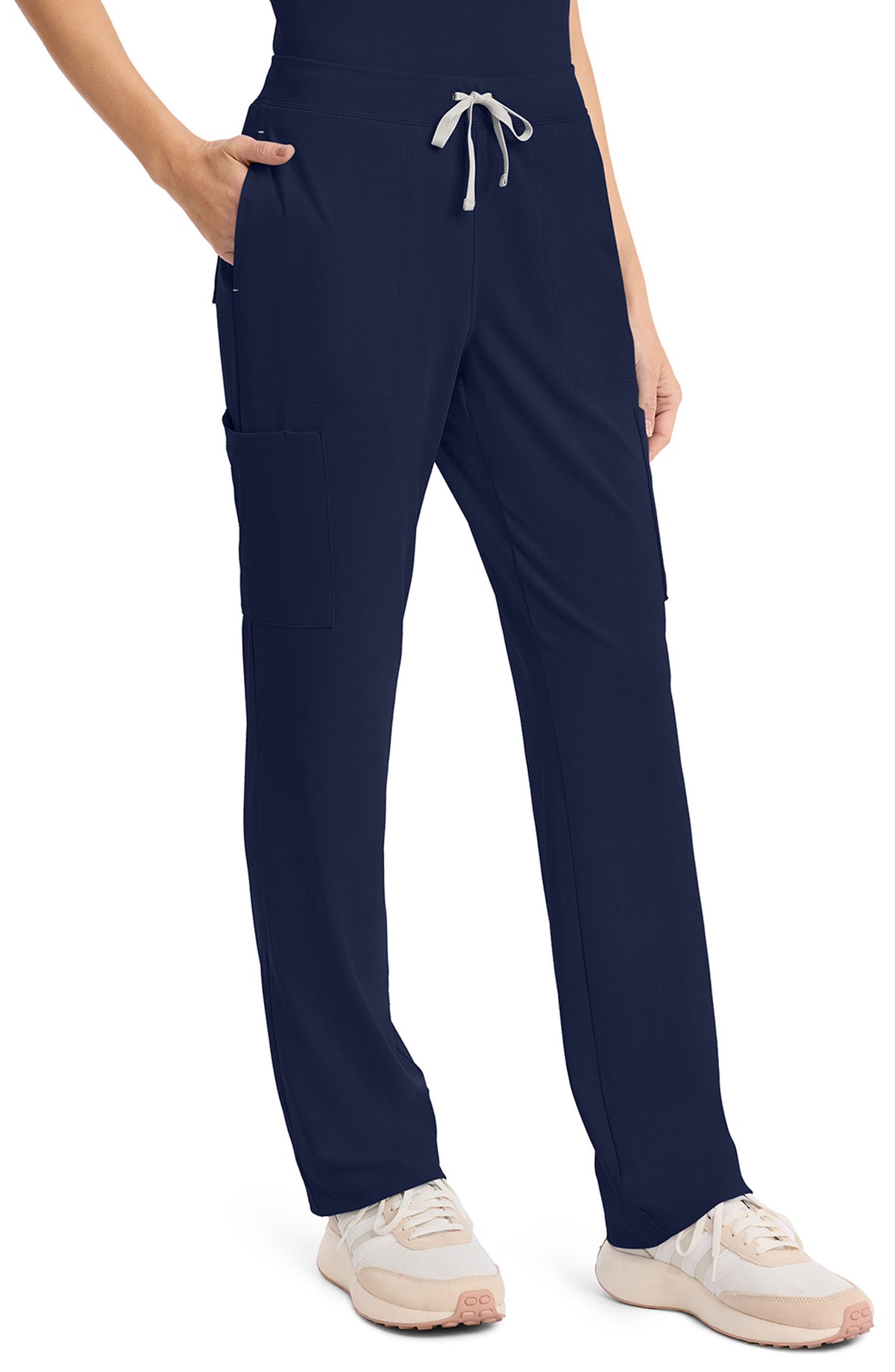 Women's Scrub Pants Straight Leg Navy Cherokee Achieve MDF Instruments CK096