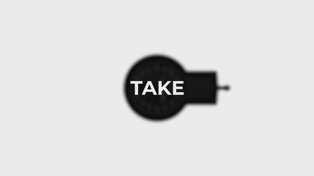 Sphygmomanometer MDF Instruments Iconica Black Palm Aneroid Manual Blood Pressure Monitor