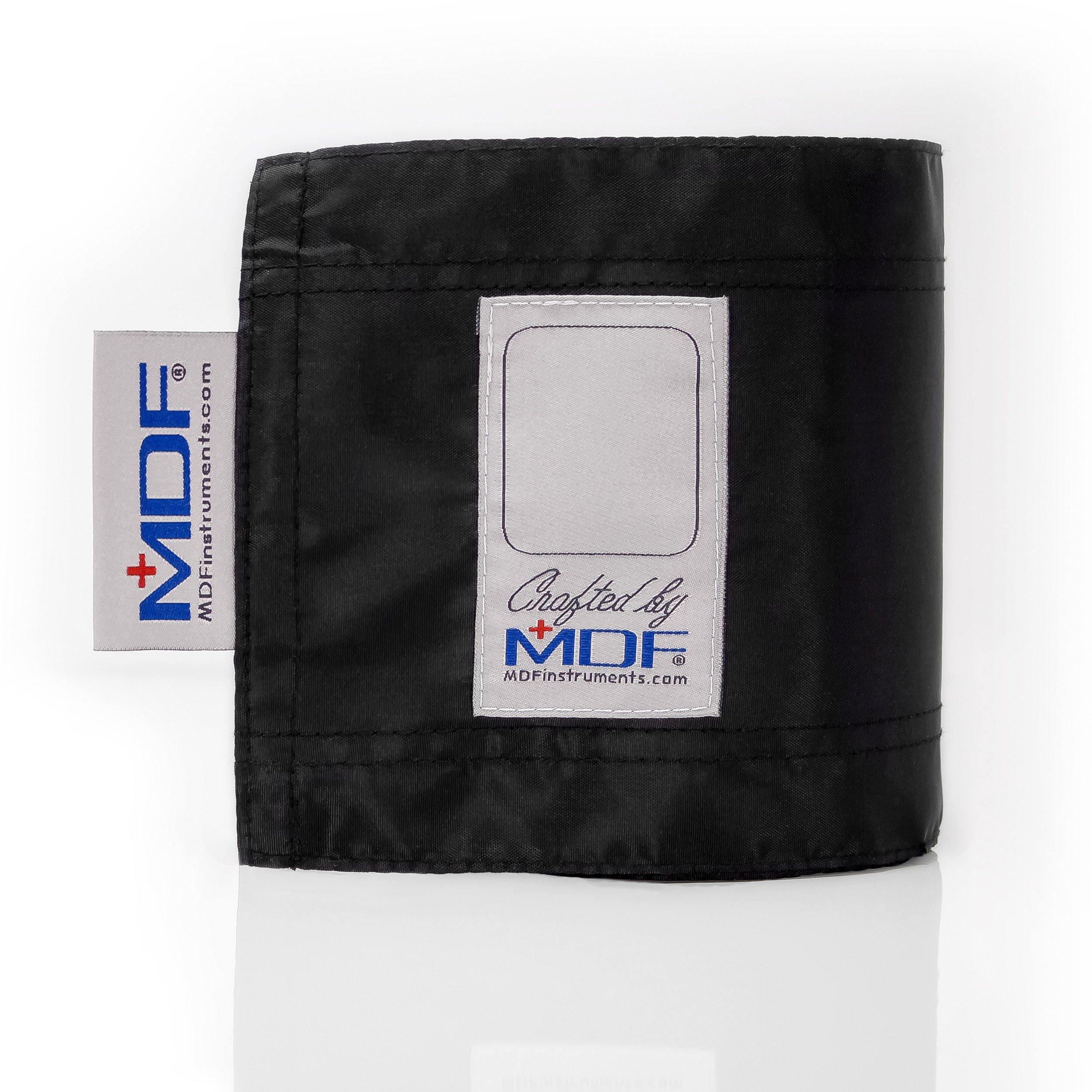 Sphygmomanometer MDF Instruments Iconica Black Palm Aneroid Manual Blood Pressure Monitor Adult Size Cuff