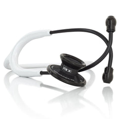 Stethoscope MDF Instruments Acoustica Lightweight Dual Head White and BackOut